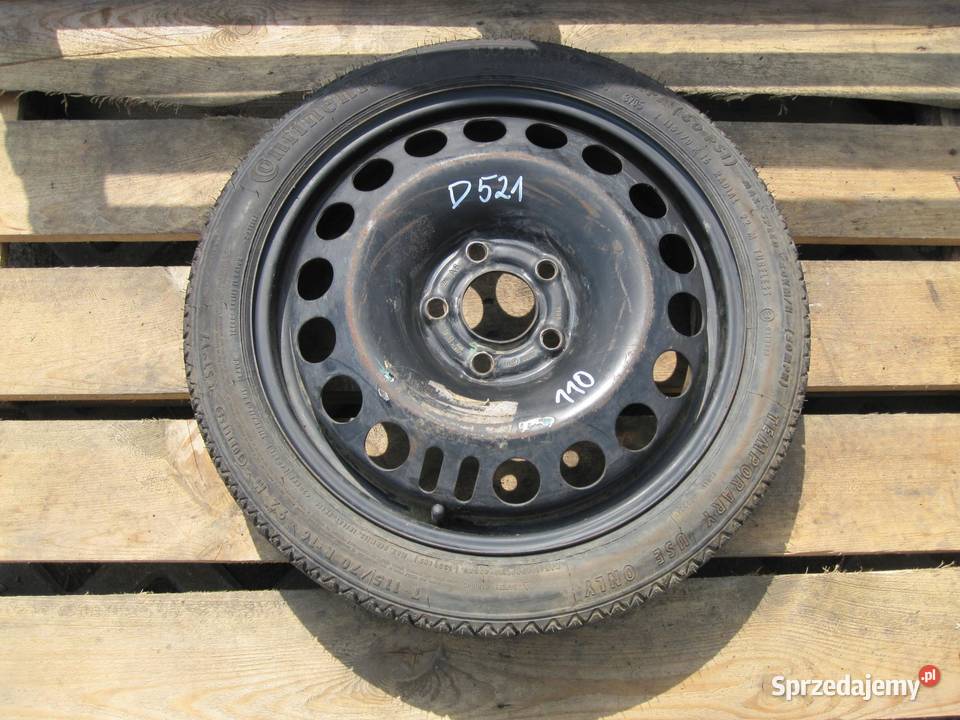 OPEL VECTRA C koło dojazdowe 1157016 92M 5x110 świętokrzyskie