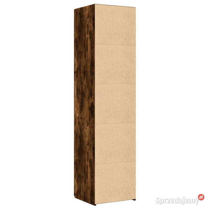 Wysoka szafka przydymiony dąb 45x425x185 Pozostałe Warszawa