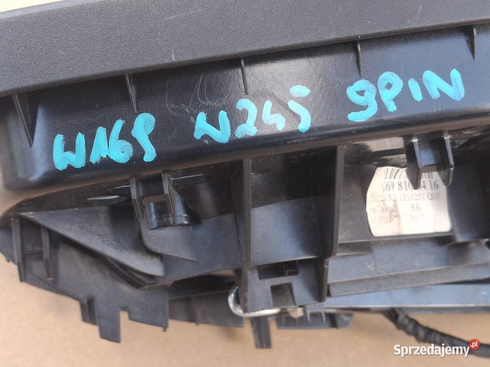 MERCEDES AKLASA W169 BKLASA W245 LUSTERKO PRAWE Bieleń