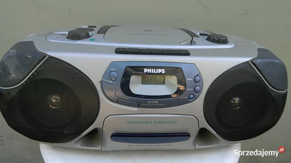 PHILIPS CD Radio Cassette Recorder AZ 1202 mazowieckie Radom