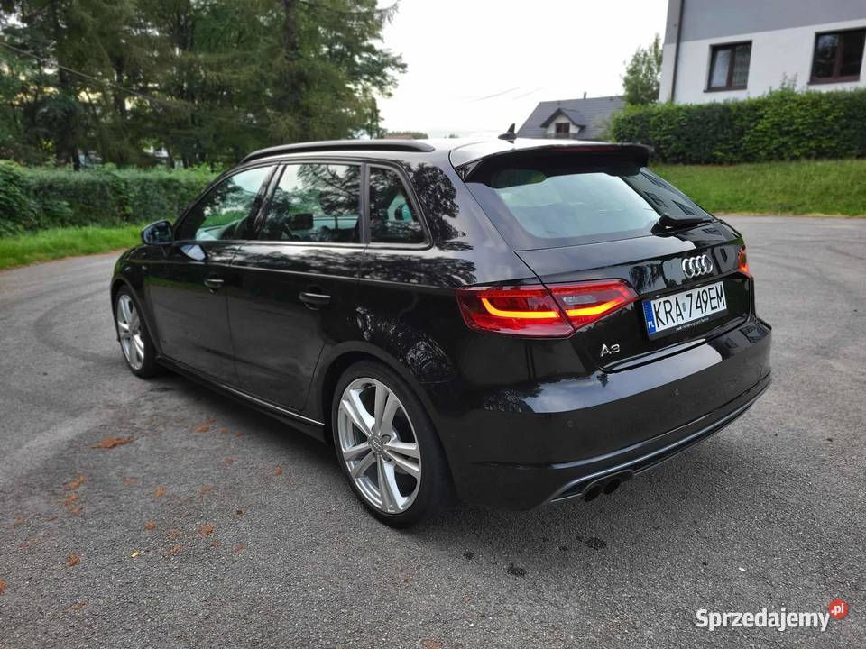 Audi A3 Sportback 2015r Pełny S line 14 TFSI 150