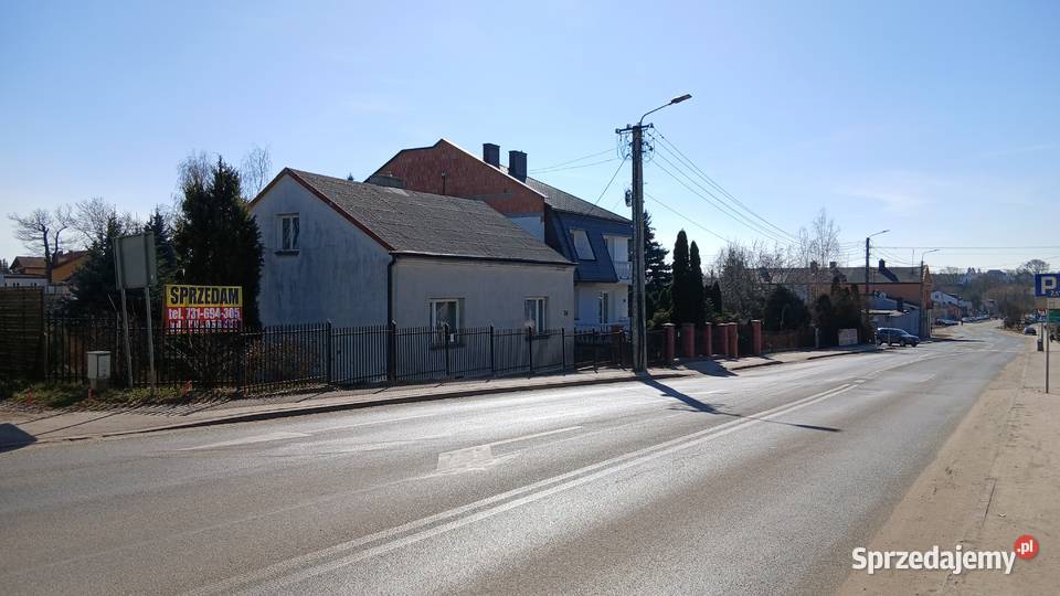 Dom z działką centrum Rawy Mazowieckiej Teren