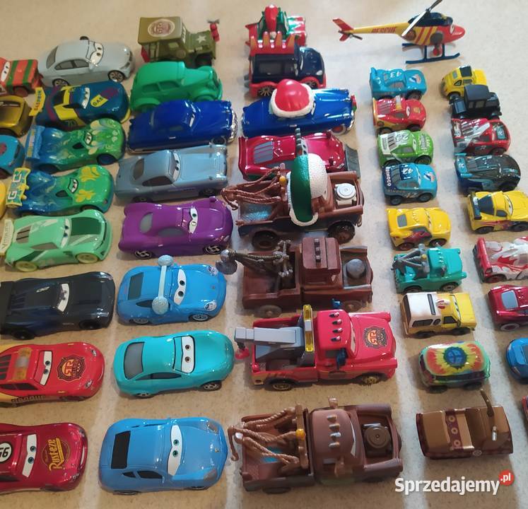 Disney Pixar Cars Auta 59 sztuk Gdańsk