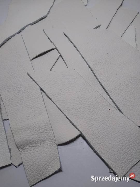 Skóra 380 g Licowa Włoska średnie i małe kawałki Rękodzieło Gdańsk