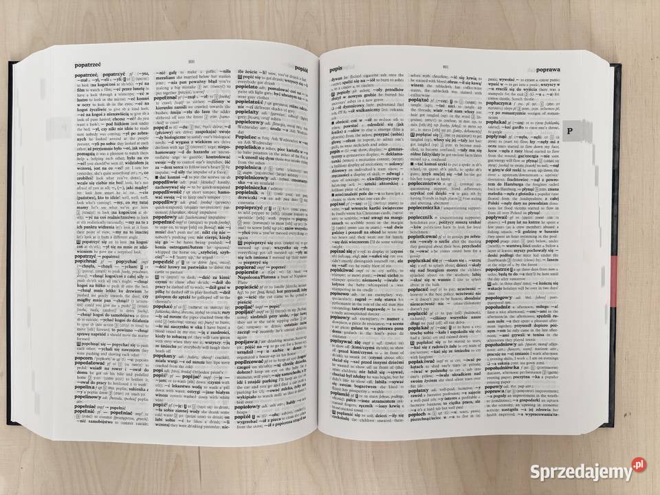 PWN OXFORD WIELKI SŁOWNIK POLSKO ANGIELSKI Myślęcinek