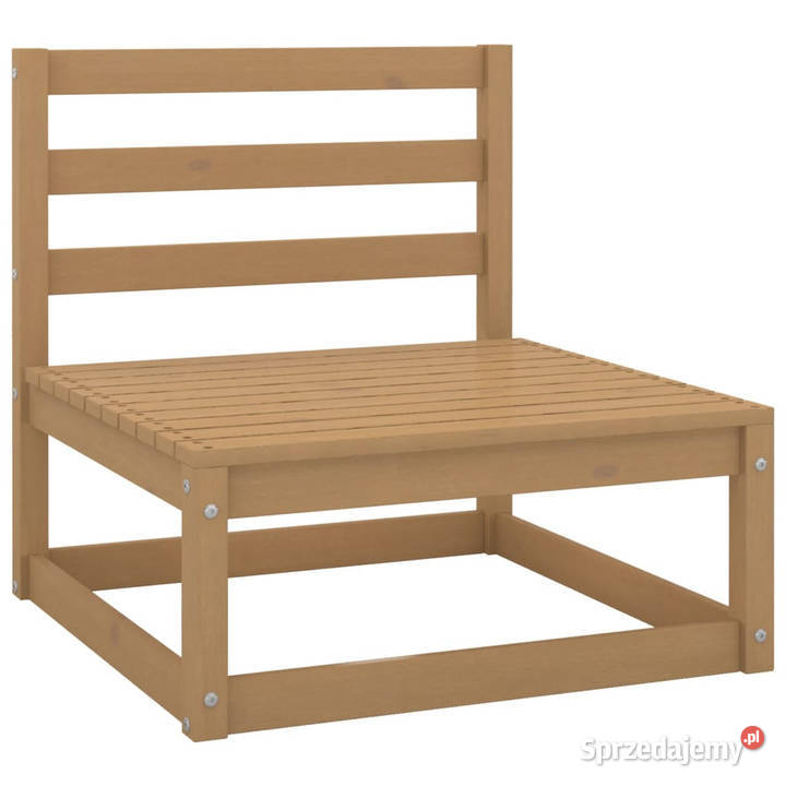 2osobowa sofa ogrodowa miodowy brąz lite drewno Warszawa sprzedam