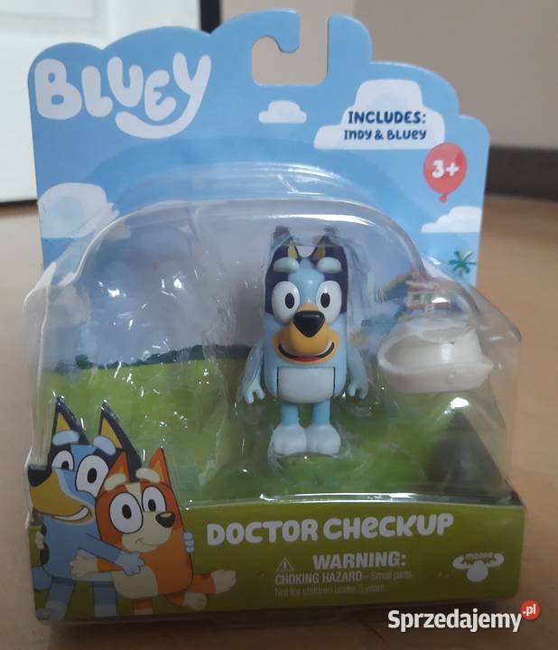 Bluey Blue figurka położna pielęgniarka Moose Krotoszyn sprzedam