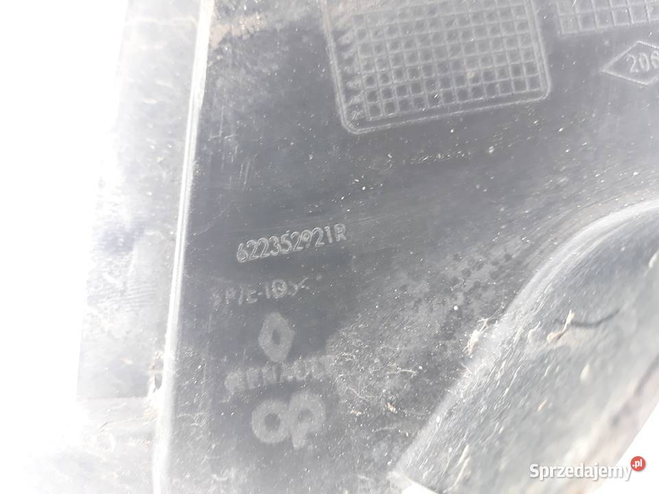 RENAULT SCENIC III 3 PŁYTA POD ZDERZAK PRZÓD Karoseria wielkopolskie