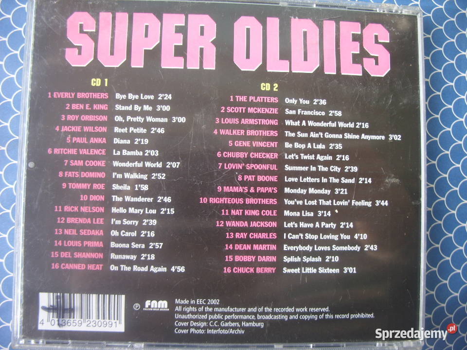 Skladanka 2 CD SUPER OLDIES 2002 Wołów