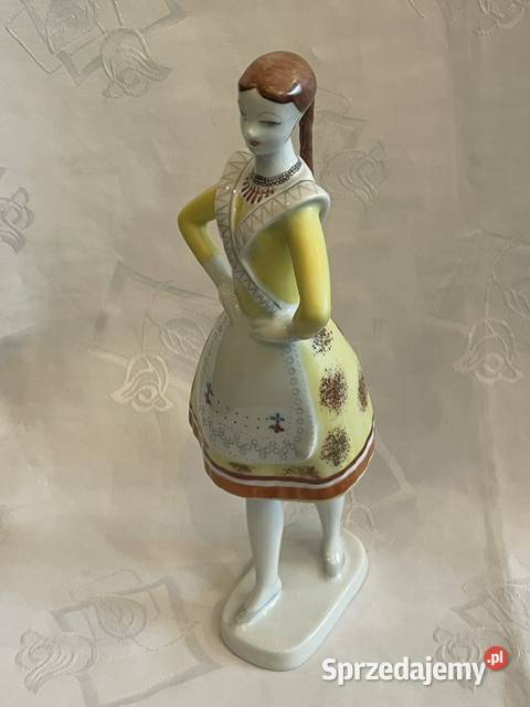 Figurka porcelanowa Hollóhza Węgry Kobieta w Kraków sprzedam