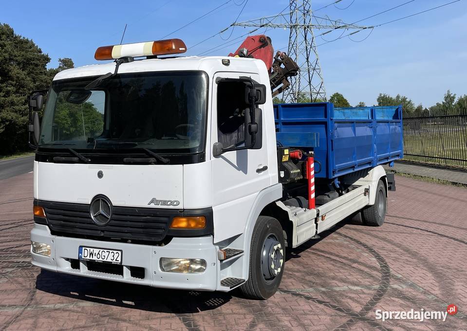 WYWROTKA MERCEDES ATEGO 1218 HDS PALFINGER nie Warszawa