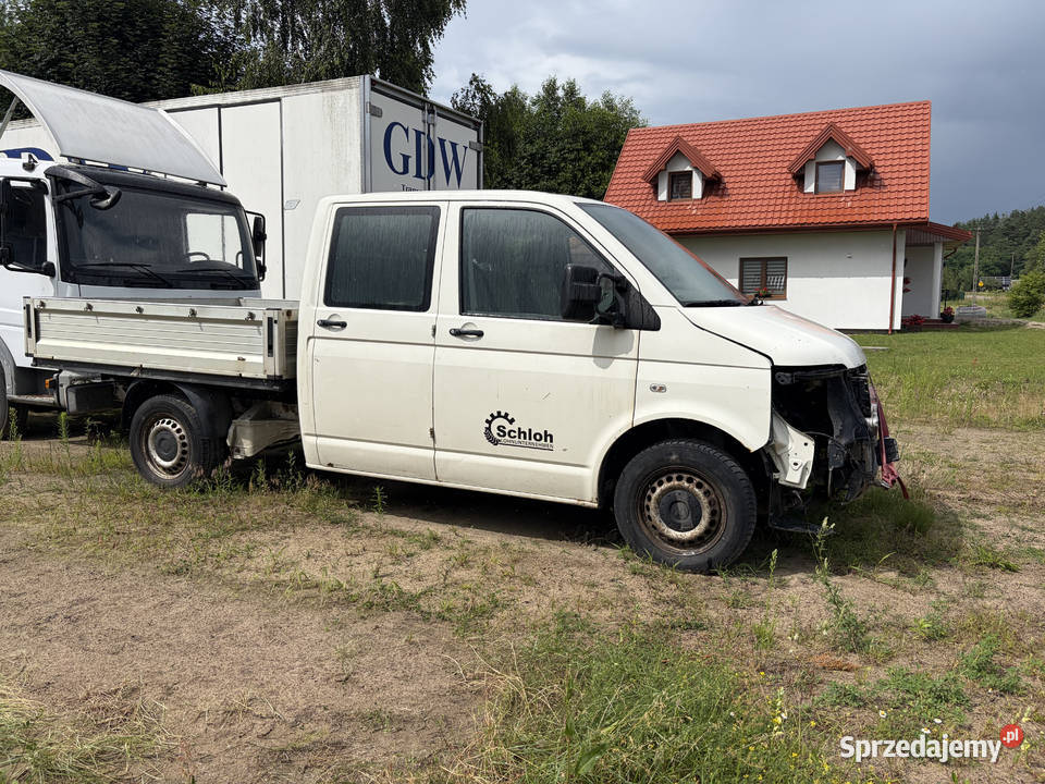 VW T5 Transporter Doka 19 TDI 102 5 Osób Paka 1900cm3 Kolno sprzedam