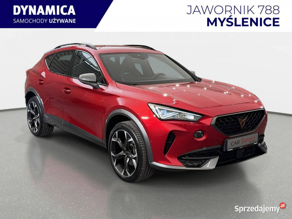 Cupra Formentor VAT 23 20TSI 190 DSG 4drive 2023 immobilizer Myślenice