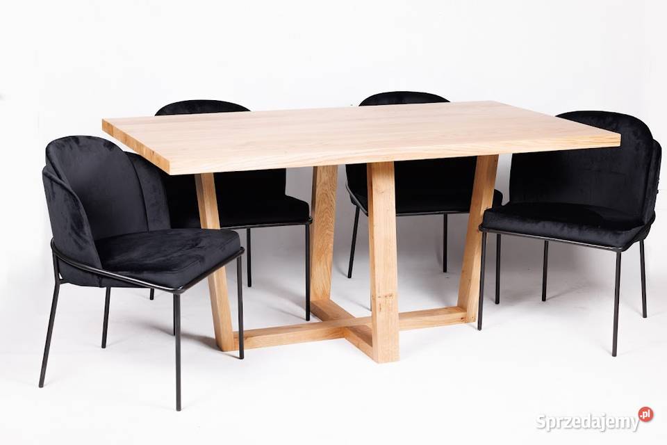 Stół Dębowy TORINO 6 krzeseł POLLY małopolskie sprzedam