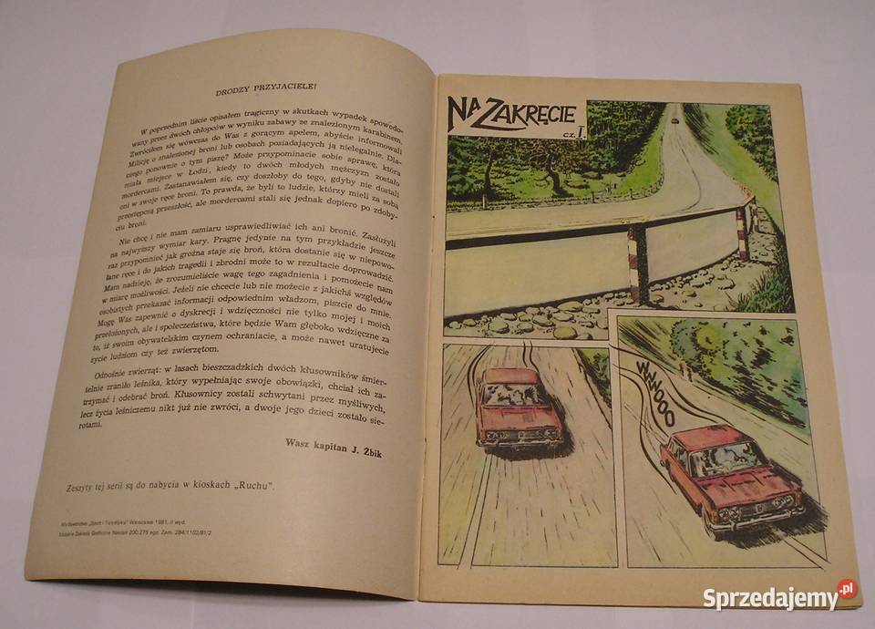 KAPITAN ŻBIK NA ZAKRĘCIE 1981 Łódź