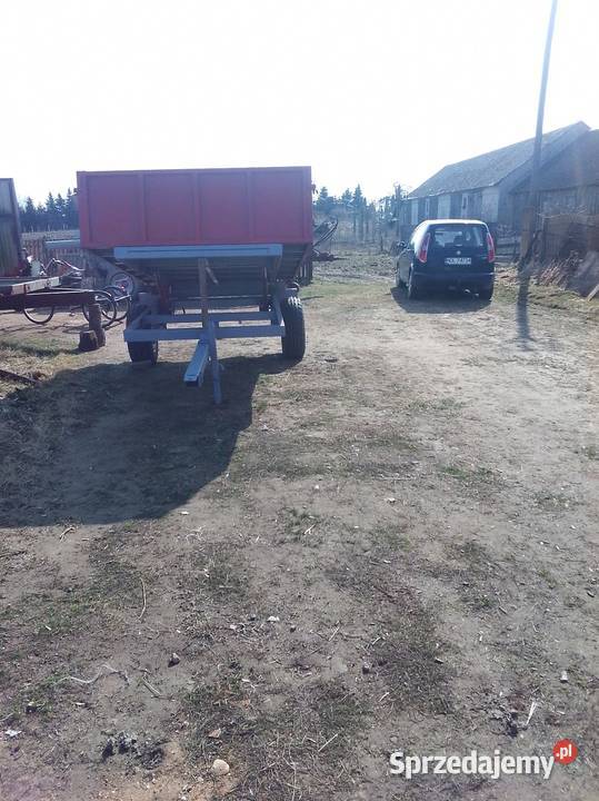 Przyczepa jednoosiowa wywrotka sprzedam