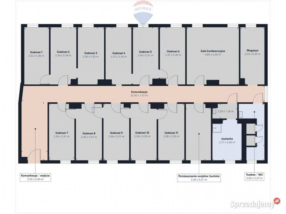 Działka inwestycyjna z budynkiem 1742 m