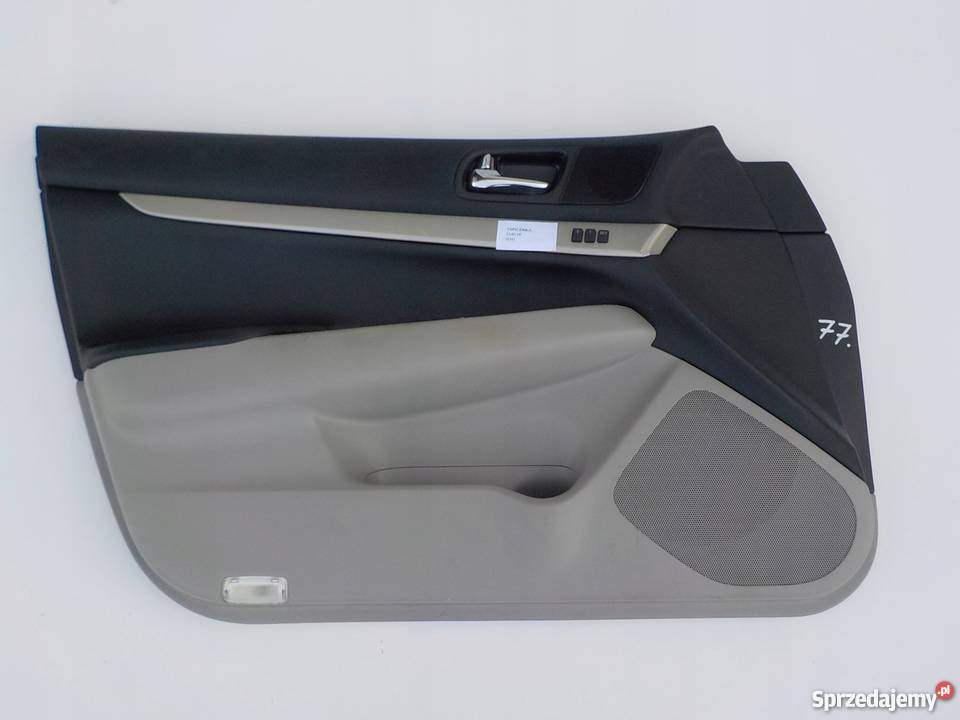 TAPICERKA DRZWI LEWY PRZÓD INFINITI G37 SEDAN Nowy Tomyśl