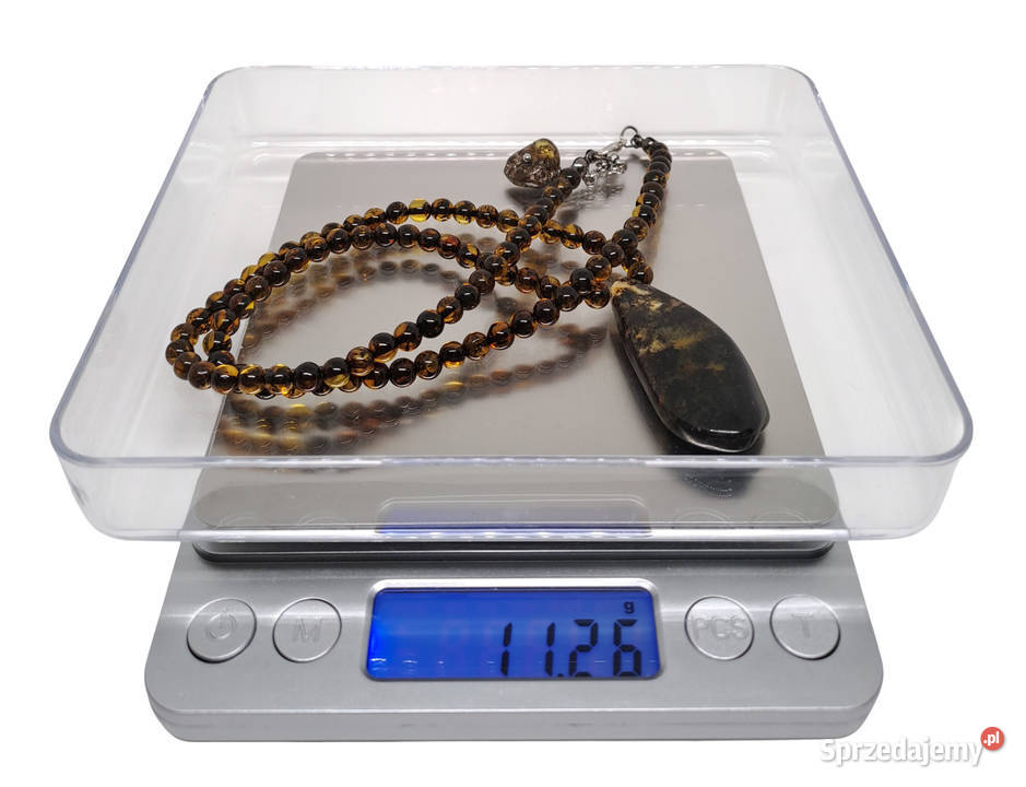 Korale z bursztynu bursztyn bałtycki cytryna z Warszawa
