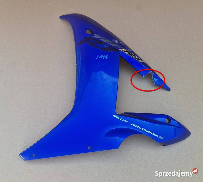 YAMAHA YZR R1 RN09 BOK BOCZEK OSŁONA OWIEWKA Bieleń sprzedam