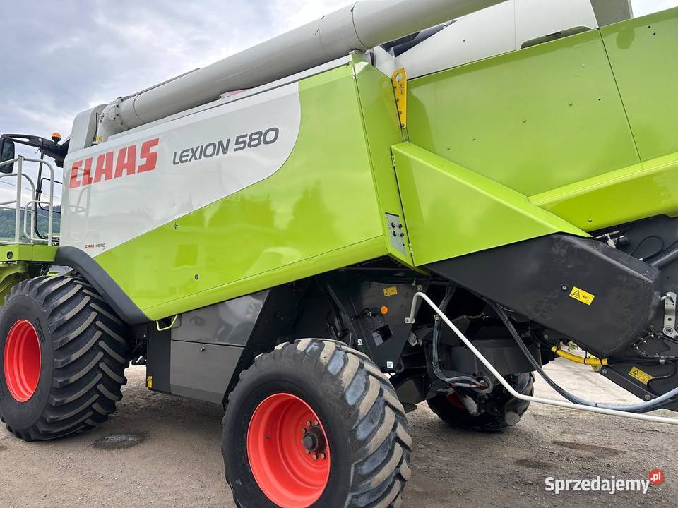 Kombajn zbożowy Claas Lexion 580 pr 2010 heder Claas dolnośląskie