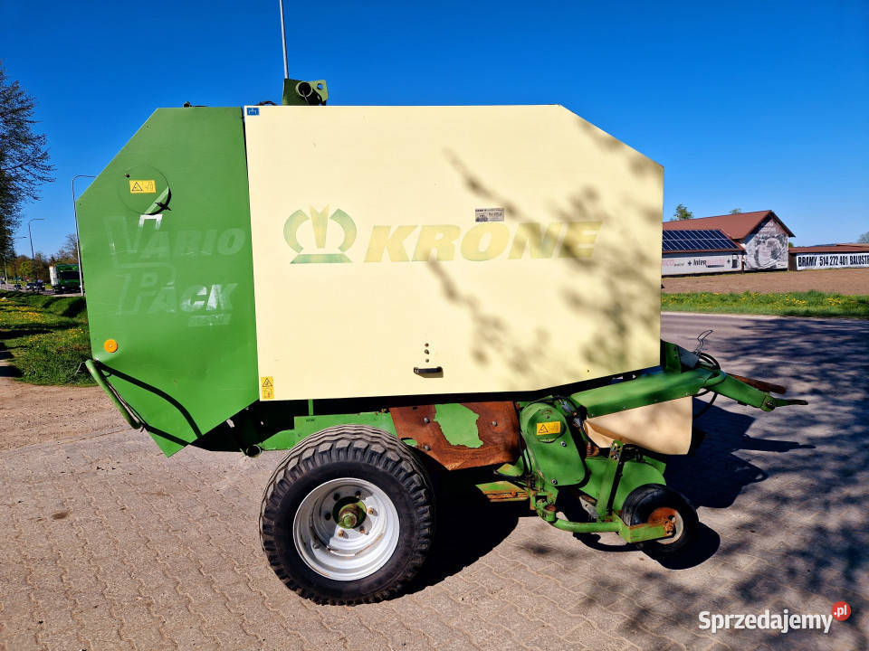Prasa zwijająca KRONE Vario Pack 1500 nieuszkodzony Klepacze sprzedam