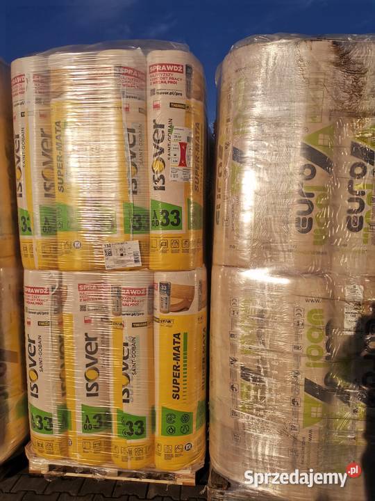 Wełna isover super mata Ursa climwool Wełna Zamość