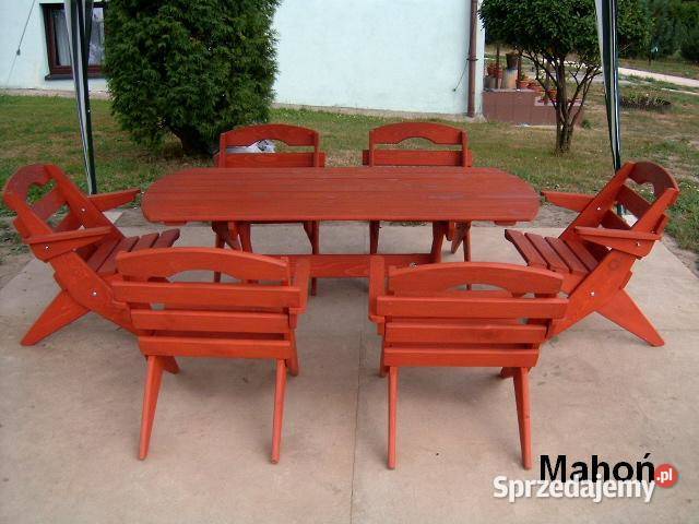 MEBLE OGRODOWE DREWNIANE Rydułtowy