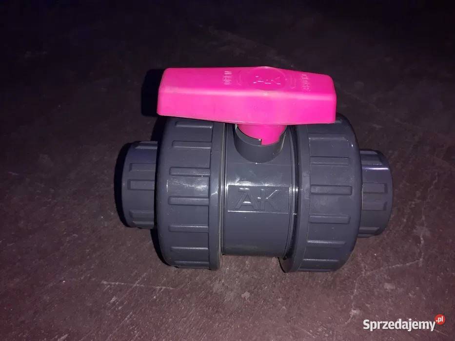 Zawór kulowy basenowy fi 75 mm KWKW Żagań