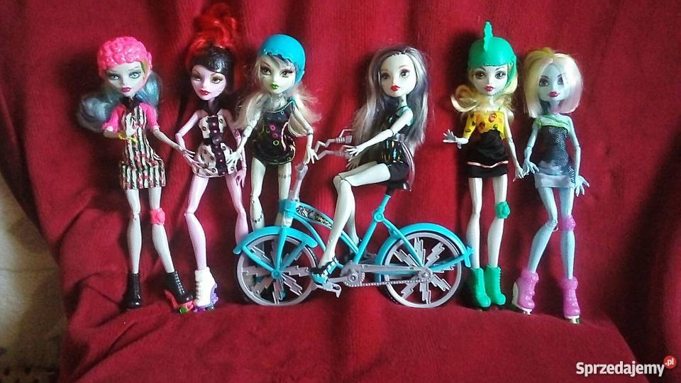 Wielki zestaw monster High 18 lalek