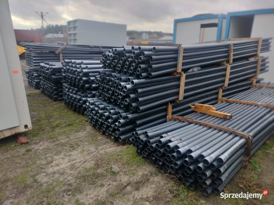 Rura ciśnieniowa PVCU rozmaite średnice 999 Jaromierz sprzedam