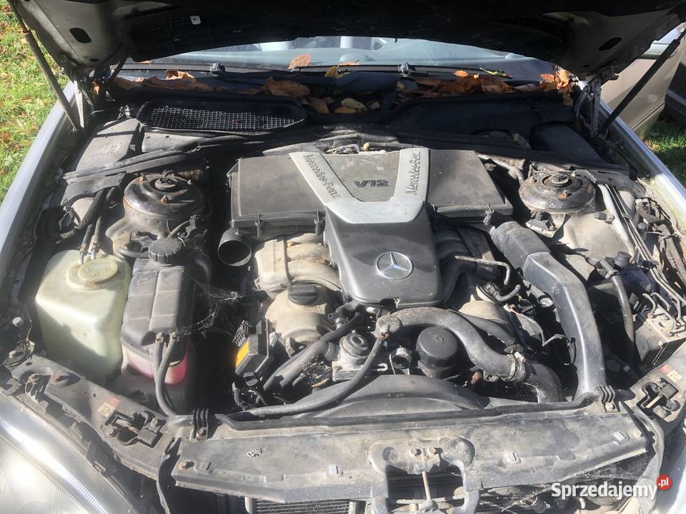 Silnik Mercedes w220 V12 58 podkarpackie Stobierna