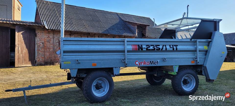 Rozrzutnik obornika CynkoMet N2351 4T nieuszkodzony lubelskie