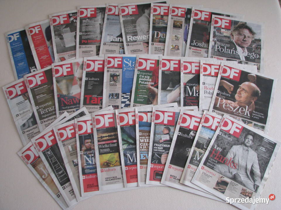 DF Duży Format tygodnik Gazety Wyborczej z roku sprzedam