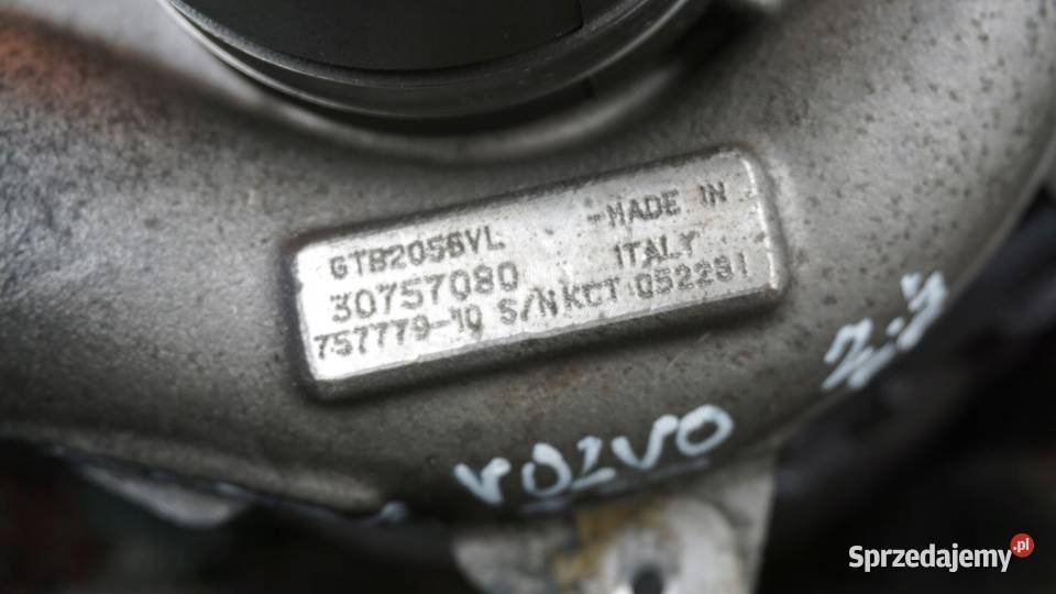 S60 V70 XC7 24 D5 08r 185 D5244T4 turbina