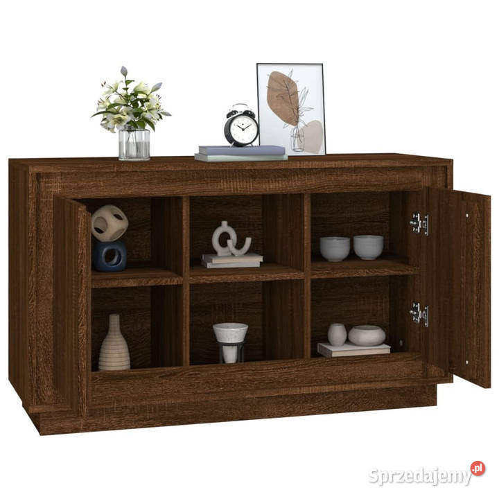 Szafka brązowy dąb 102x35x60 materiał Warszawa