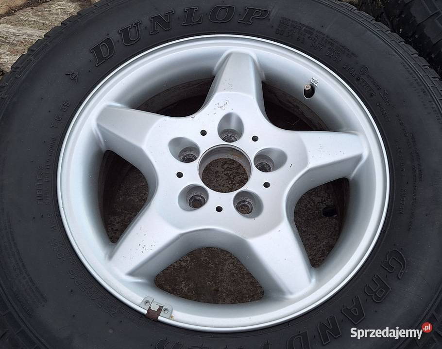 Mercedes ML W163 komplet kół 16 felgi aluminiowe Samochodowe Złoty Stok