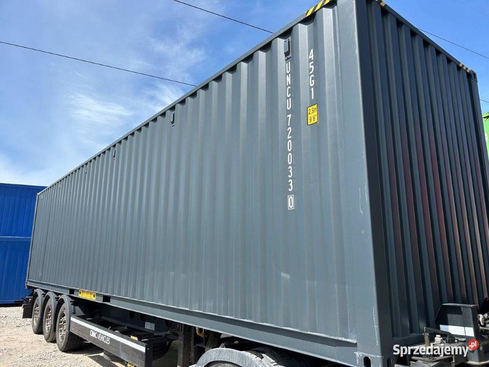 Kontener morski magazynowy budowlany 40 HC OW Ostrołęka