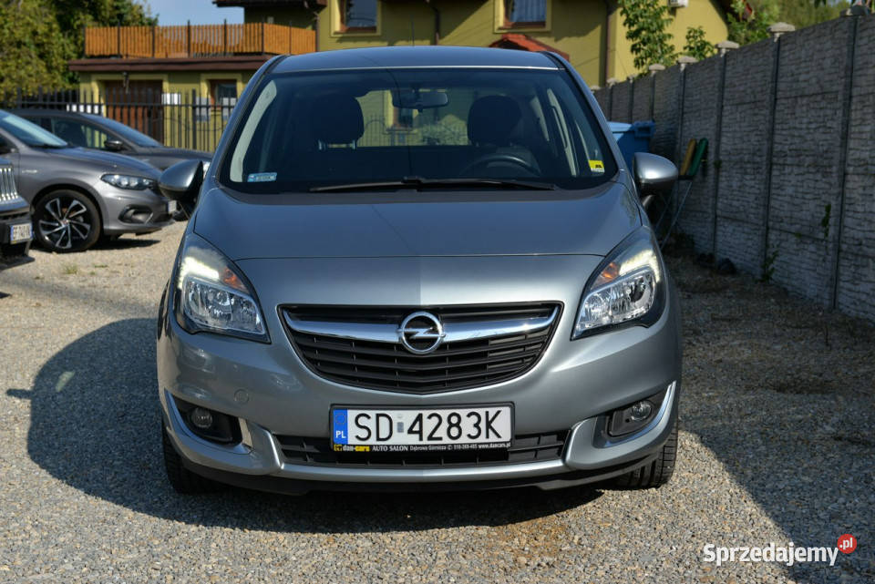 Opel Meriva 14 100 Klima LED Alufelgi Koła manualna Dąbrowa Górnicza