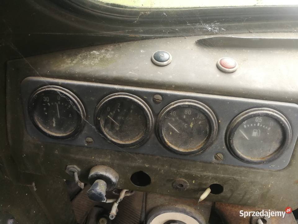 Wskaźniki Zegary Zegar Uaz 469 Uaz 452 Gaz 69 podlaskie Augustów sprzedam