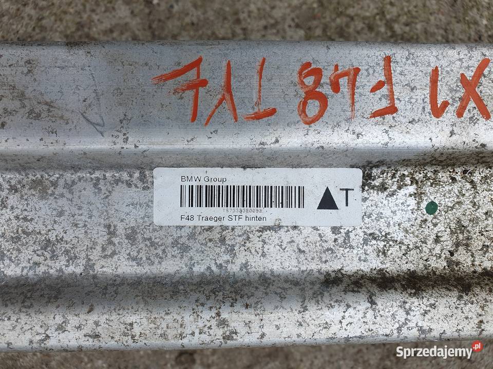 BMW X1 F48 BELKA ZDERZAKA TYŁ TYLNA Międzychód