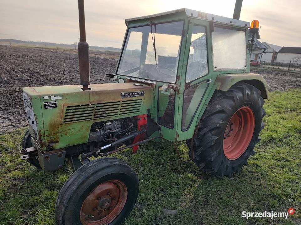 Fendt 104 S LS 55 w oryginale nowe opony mf 255 Łęczyca