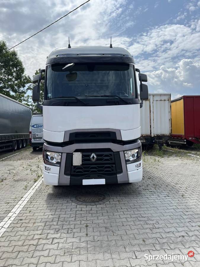 Renault T480 i naczepa Krone Myślenice