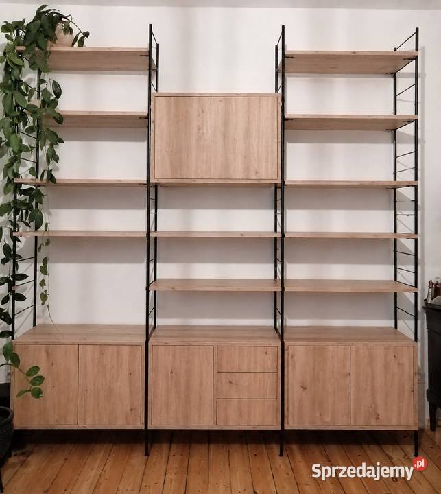 Regał modułowy meblościanka modułowa dowolna 230cm Szczecin sprzedam