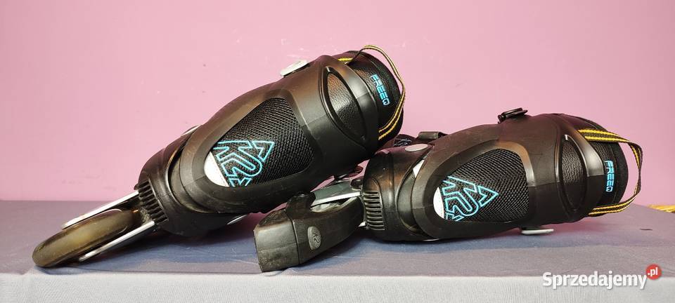 Rolki K2 FreeQ FIT 84 mm męskie rozmiar 445 R40 Jasień
