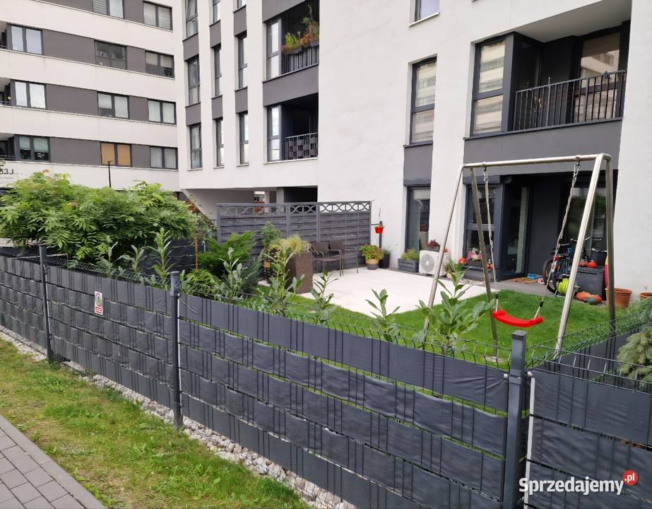 Urządzone mieszkanie 60m z pięknym ogródkiem 70m blok Kraków