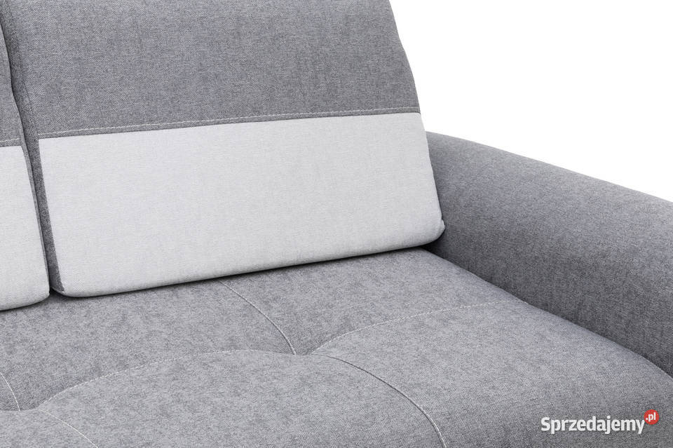 Kanapa Tapicerowana Jasnoszara KASIA Ropczyce