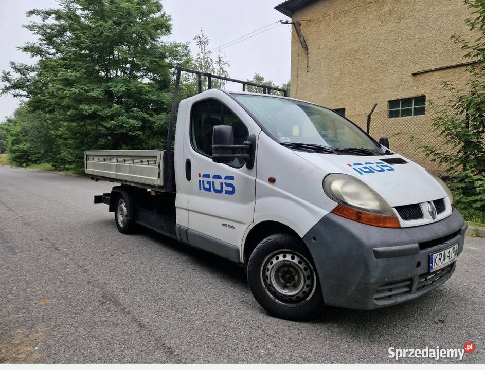 Renault Trafic 19DCI 101 2004 skrzyniowy Pińczów