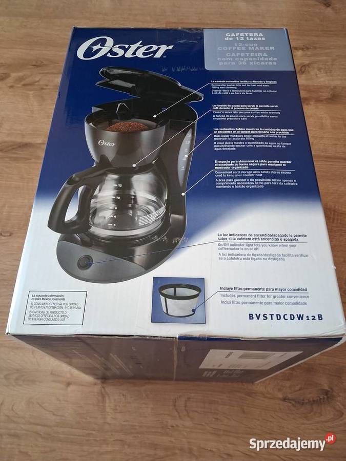 Nowy ekspres do kawy przelewowy Oster AGD drobne Płock