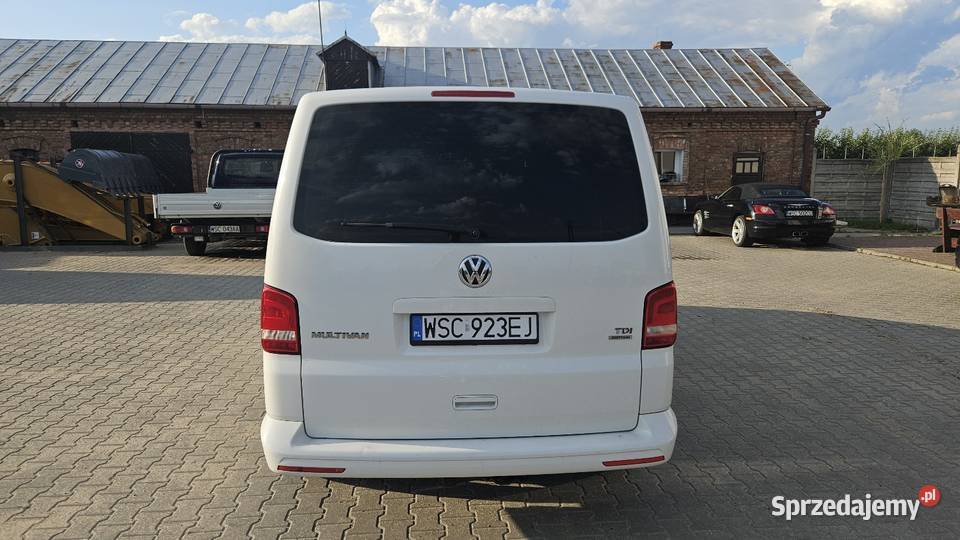 Volkswagen Multivan 180 4Motion 4x4 automat DSG podgrzewane fotele Sochaczew
